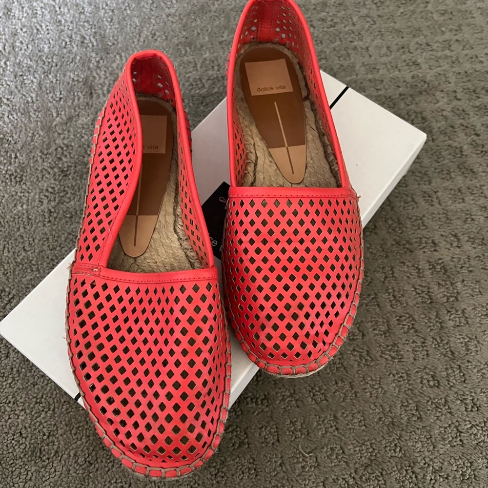 Dolce Vida Coral espadrilles